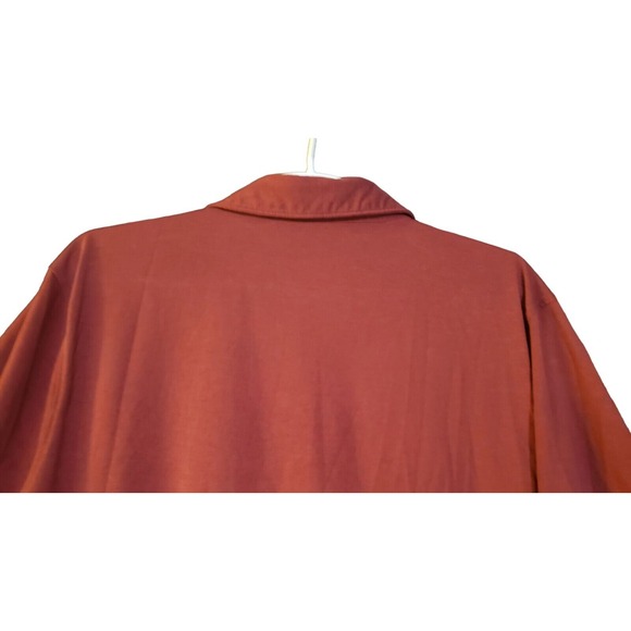 Fox Tech Tri Dry Brick Red Polo Shirt size X-Large Motocross Racing Casual - Picture 3 of 16